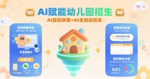 AI赋能幼儿园招生，AI自动获客+AI全自动招生-川川创富网