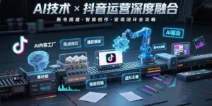 AI技术与抖音运营的深度融合应用:涵盖账号搭建、内容创作、收益变现等-川川创富网