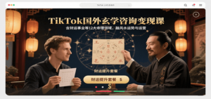 TikTok国外玄学咨询变现课，含财运事业等12大命理领域，融风水运势与运营-川川创富网