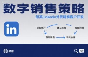 数字销售策略领英LinkedIn外贸精准客户开发-川川创富网