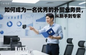 如何成为一名优秀的外贸业务员,从新手到专家-川川创富网