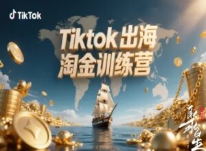 Tiktok出海淘金训练营,跨境电商TK实战变现-川川创富网