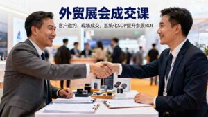 外贸展会成交课,含目标制定、客户邀约、现场成交,系统化SOP提升参展ROI-川川创富网