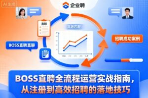BOSS直聘全流程运营实战指南,从注册到高效招聘的落地技巧-川川创富网