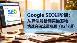 Google SEO进阶课:从算法解析到实操落地,快速突破流量瓶颈(92节课-川川创富网