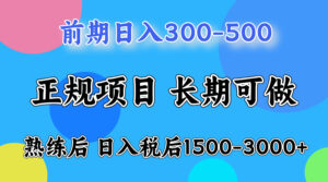日收益500-1000+ 一台电脑在家就能做-川川创富网