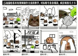 卤蛋哈基米短视频制作全流程教学，条条爆款，疯狂吸粉几十万-川川创富网