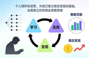 个人闭环实战营，为自己建立稳定变现的基础，全面建立你的商业逻辑思维-川川创富网