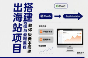 小淘出海站项目，搭建实操与盈利课程，手把手教你用极低成本搭建-川川创富网