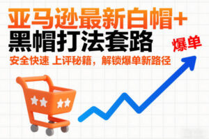 亚马逊最新白帽+黑帽打法套路，安全快速上评秘籍，解锁爆单新路径-川川创富网