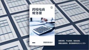 跨境电商财务课，核算逻辑、平台规则、账务处理，掌握全盘账务，胜任高薪岗位月入1.5万+-川川创富网