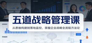 五道战略管理课:从思维构建到落地监控,掌握企业战略全流程方法论-川川创富网
