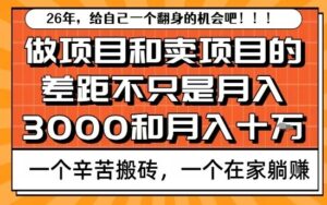 为什么卖项目能轻松月入10个W，而做项目却真正賺不到什么钱？原因竟然是这个！【揭秘】-川川创富网