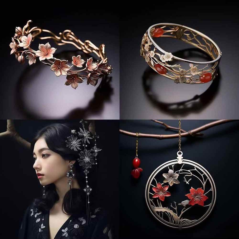 图片[5]-463个Midjourney珠宝摄影提示词：覆盖全品类珠宝，AI设计秒出专业效果-川川创富网