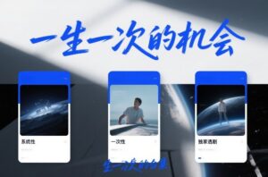 付费文章合集《一生一次的机会》3篇，一个系统性、一次性、独家性的透剧-川川创富网