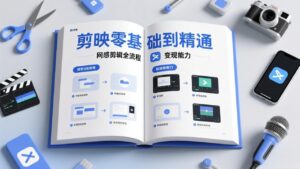 剪映零基础也能快速上手，从入门到精通掌握网感剪辑全流程，掌握能直接变现的剪辑能力-川川创富网