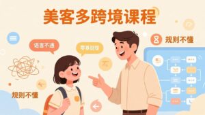 怕语言不通、怕不懂规则？零基础小白也能做的美客多跨境课，手把手带你美客多开店稳赚-川川创富网