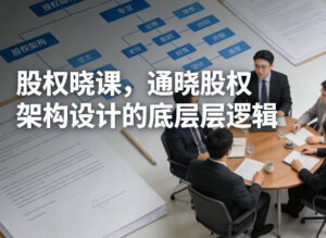 股权晓课，通晓股权架构设计的底层逻辑-川川创富网