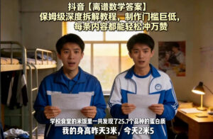 抖音【离谱数学答案】保姆级深度拆解教程，制作门槛巨低，每条内容都能轻松冲万赞，附详细步骤-川川创富网