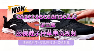 coze+即梦seedance2.0一键生成服装鞋子带货种草视频！全流程保姆级教学-川川创富网