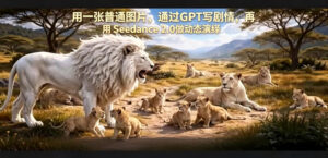 用一张普通图片,通过GPT写剧情,再用Seedance 2.0做动态演绎,居然能生成迪士尼风格搞笑动画-川川创富网
