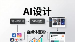 人人都是AI设计师：SD出图+自媒体涨粉一站教学，告别图文素材焦虑，AI设计让你轻松避开内卷-川川创富网
