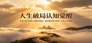 人生破局认知觉醒，普通人努力却陷入困境的根源，跳出埋头苦干思维，实现人生翻盘-川川创富网
