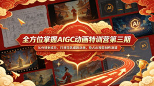 全方位掌握AIGC动画特训营第三期，从分镜到成片，打造国风爆款动画，抢占AI视觉创作赛道红利-川川创富网