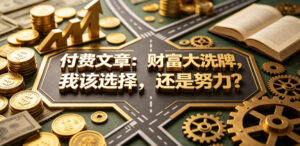 付费文章:财富大洗牌,我该选择,还是努力?-川川创富网