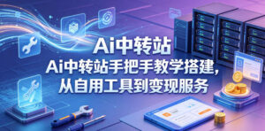 Ai中转站手把手教学搭建，从自用工具到变现服务-川川创富网