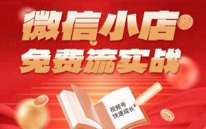 微信小店免费流实战，有货源无货源双模式，从开店到爆单全实操课，小白也能月入1W+-川川创富网