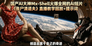 国产AI大神Mx-Shell火爆全网的AI短片《丧尸清道夫》直播教学回放+提示词-川川创富网