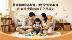 付费文章：普通家庭育儿指南，抓好社会化教育，四大维度培养孩子立足能力-川川创富网