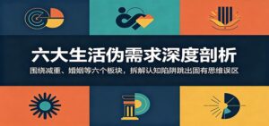 六大生活伪需求深度剖析：围绕减重、婚姻等六个板块，拆解认知陷阱跳出固有思维误区-川川创富网