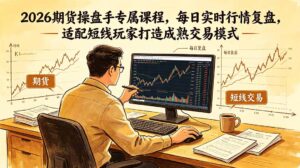 2026期货操盘手专属课程-更新6月，每日实时行情复盘，适配短线玩家打造成熟交易模式-川川创富网