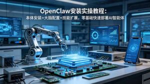 OpenClaw安装实操教程：本体安装+大脑配置+技能扩展，零基础快速部署AI智能体-川川创富网