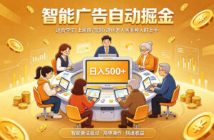 2026年最好做的项目：自动掘金项目，小白轻易上手，单日轻松收入500+【揭秘】-川川创富网